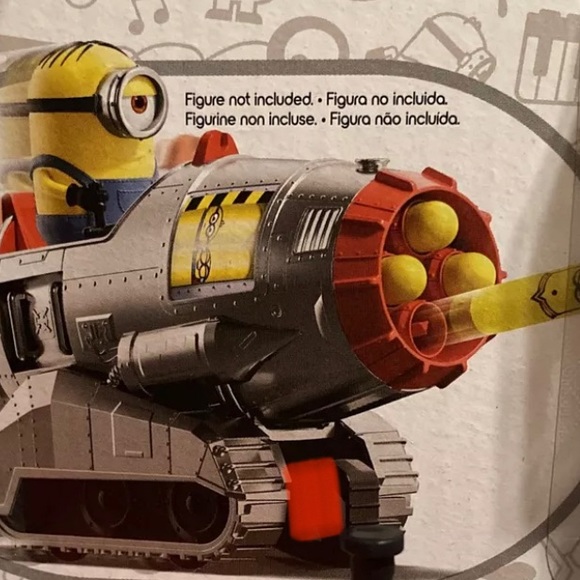 Minions The Rise of Gru Mini Missile Fire Blaster - Picture 4 of 9